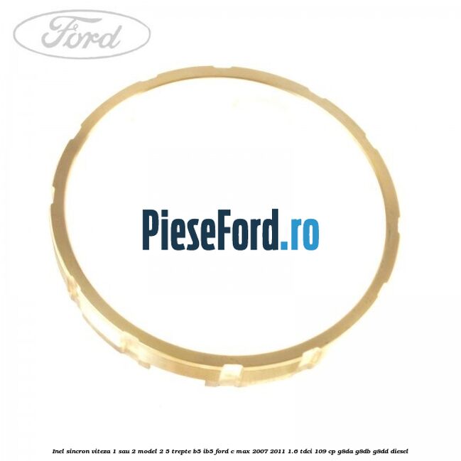 Inel sincron viteza 1 sau 2 model 2 5 trepte B5/IB5 Ford C-Max 2007-2011 1.6 TDCi 109 cp G8DA, G8DB, G8DD diesel