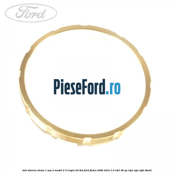 Inel sincron viteza 1 sau 2 model 2 5 trepte B5/IB5 Ford Fiesta 2008-2012 1.6 TDCi 95 cp Inel sincron viteza 1 sau 2 model 2 5 trepte B5/IB5 Ford Fiesta 2008-2012 1.6 TDCi 95 cp T3JA, TZJA, TZJB diesel