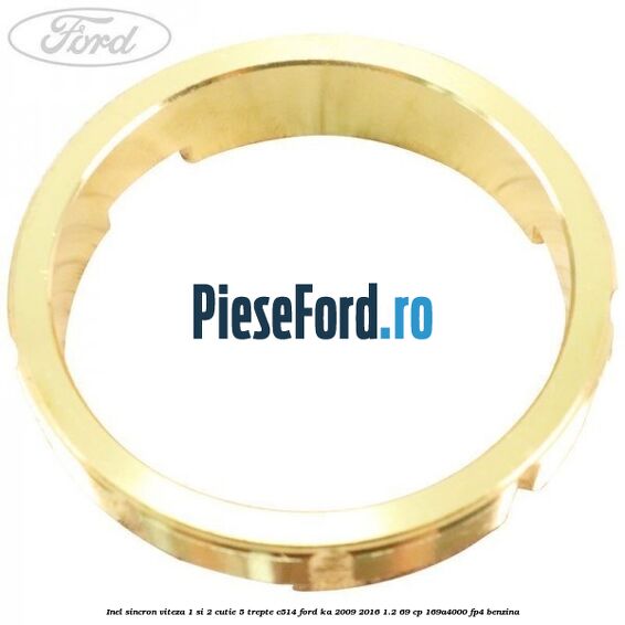 Inel sincron viteza 1 si 2 cutie 5 trepte C514 Ford Ka 2009-2016 1.2 69 cp 169A4000, FP4 benzina