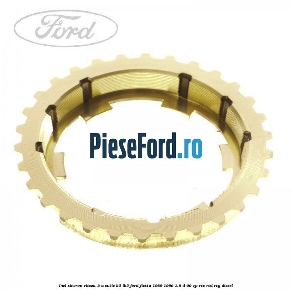 Inel sincron viteza 3 a cutie B5/IB5 Ford Fiesta 1989-1996 1.8 D 60 cp RTC, RTD, RTG diesel