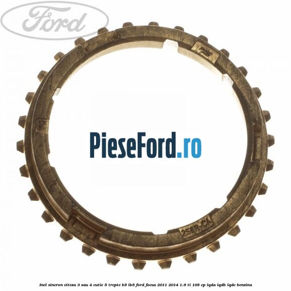 Inel sincron viteza 3 sau 4 cutie 5 trepte B5/IB5 Ford Focus 2011-2014 1.6 Ti 105 cp IQDA, IQDB, IQDC benzina