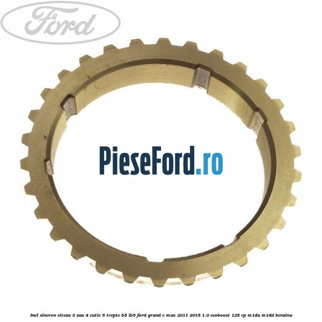 Inel sincron viteza 3 sau 4 cutie 5 trepte B5/IB5 Ford Grand C-Max 2011-2015 1.0 EcoBoost 125 cp M1DA, M1DD benzina