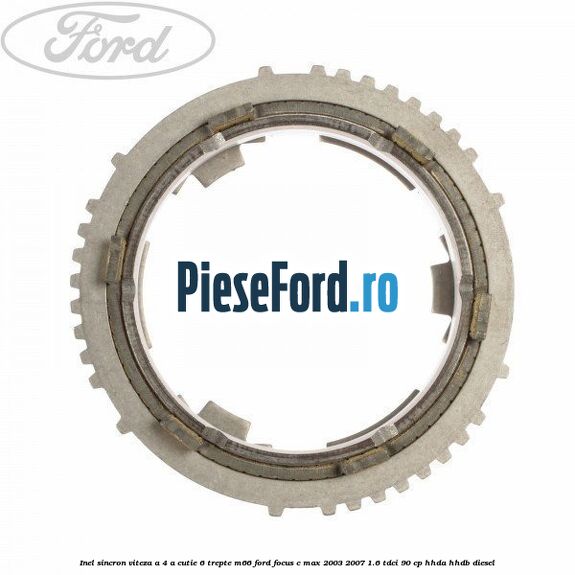 Inel sincron viteza a 4-a, cutie 6 trepte M66 Ford Focus C-Max 2003-2007 1.6 TDCi 90 cp HHDA, HHDB diesel