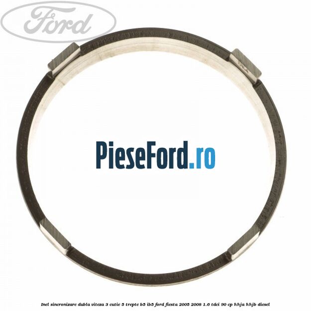 Inel sincronizare dubla viteza 3 cutie 5 trepte B5/IB5 Ford Fiesta 2005-2008 1.6 TDCi 90 cp HHJA, HHJB diesel