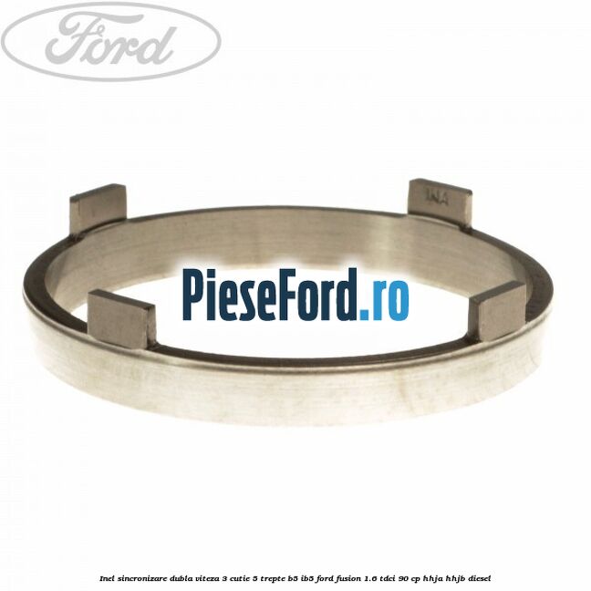 Inel sincronizare dubla viteza 3 cutie 5 trepte B5/IB5 Ford Fusion 1.6 TDCi 90 cp HHJA, HHJB diesel
