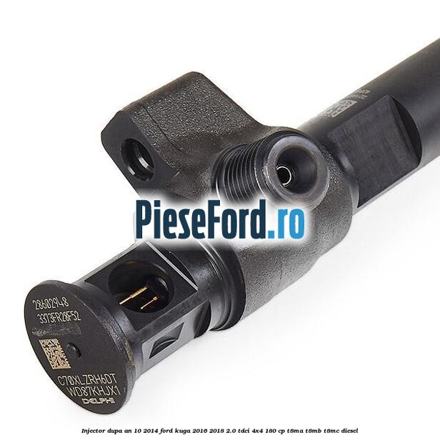 Injector dupa an 10/2014 Ford Kuga 2016-2018 2.0 TDCi 4x4 180 cp T8MA, T8MB, T8MC diesel