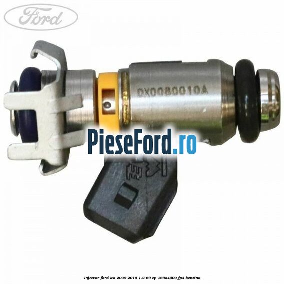 Injector Ford Ka 2009-2016 1.2 69 cp 169A4000, FP4 benzina