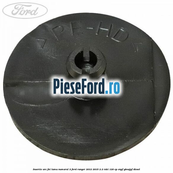 Insertie arc foi lama numarul 3 Ford Ranger 2012-2015 2.2 TDCi 120 cp ENPF, GBVAJPF diesel