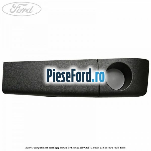 Insertie compatiment portbagaj stanga Ford S-Max 2007-2014 1.6 TDCi 115 cp T1WA, T1WB diesel