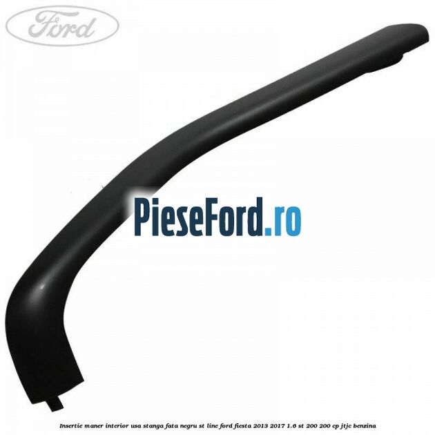 Insertie maner interior usa stanga fata negru ST Line Ford Fiesta 2013-2017 1.6 ST 200 200 cp JTJC benzina