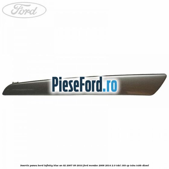 Insertie panou bord infinity blue an 02/2007-09/2010 Ford Mondeo 2008-2014 2.0 TDCi 163 cp TXBA, TXBB diesel