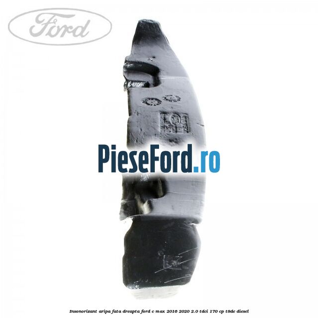 Insonorizant aripa fata dreapta Ford C-Max 2016-2020 2.0 TDCi 170 cp T8DE diesel