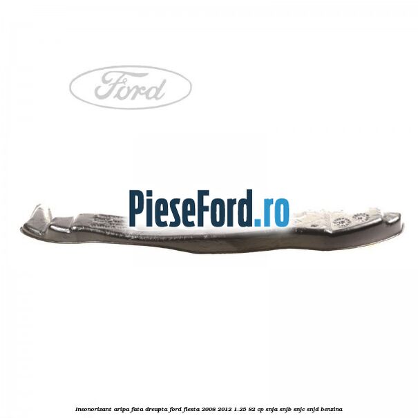 Insonorizant aripa fata dreapta Ford Fiesta 2008-2012 1.25 82 cp SNJA, SNJB, SNJC, SNJD benzina