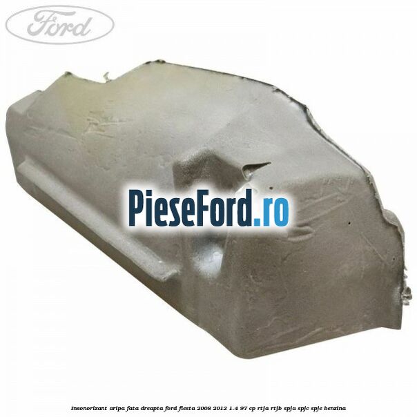 Insonorizant aripa fata dreapta Ford Fiesta 2008-2012 1.4 97 cp RTJA, RTJB, SPJA, SPJC, SPJE benzina