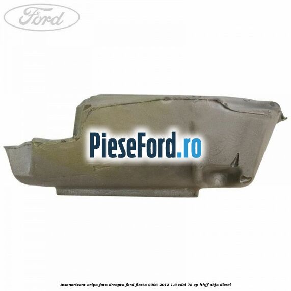 Insonorizant aripa fata dreapta Ford Fiesta 2008-2012 1.6 TDCi 75 cp HHJF, UBJA diesel