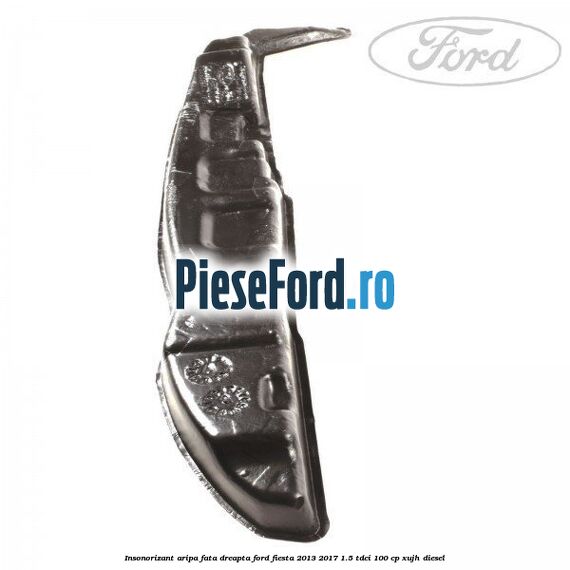 Insonorizant aripa fata dreapta Ford Fiesta 2013-2017 1.5 TDCi 100 cp XUJH diesel