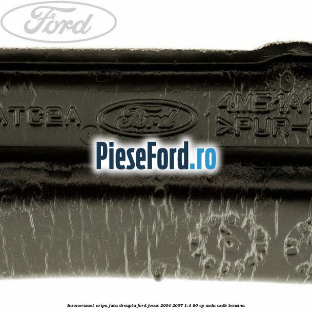 Insonorizant aripa fata dreapta Ford Focus 2004-2007 1.4 80 cp ASDA, ASDB benzina