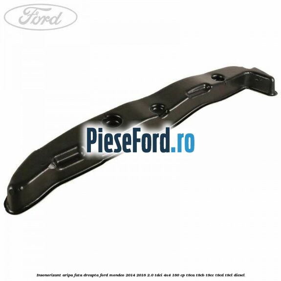 Insonorizant aripa fata dreapta Ford Mondeo 2014-2018 2.0 TDCi 4x4 180 cp T8CA, T8CB, T8CC, T8CD, T8CL diesel