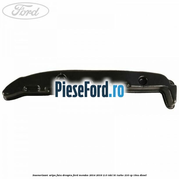 Insonorizant aripa fata dreapta Ford Mondeo 2014-2018 2.0 TDCi Bi-Turbo 210 cp T9CA diesel
