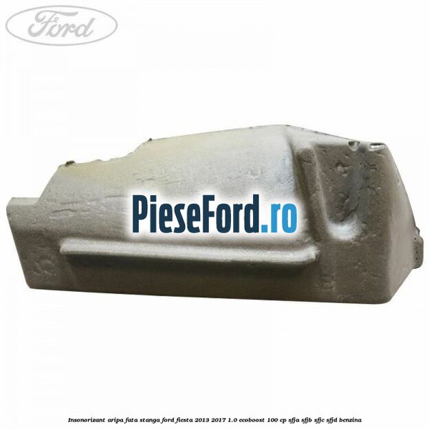 Insonorizant aripa fata stanga Ford Fiesta 2013-2017 1.0 EcoBoost 100 cp SFJA, SFJB, SFJC, SFJD benzina