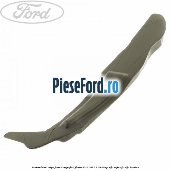 Insonorizant aripa fata stanga Ford Fiesta 2013-2017 1.25 60 cp STJA, STJB, STJC, STJD benzina