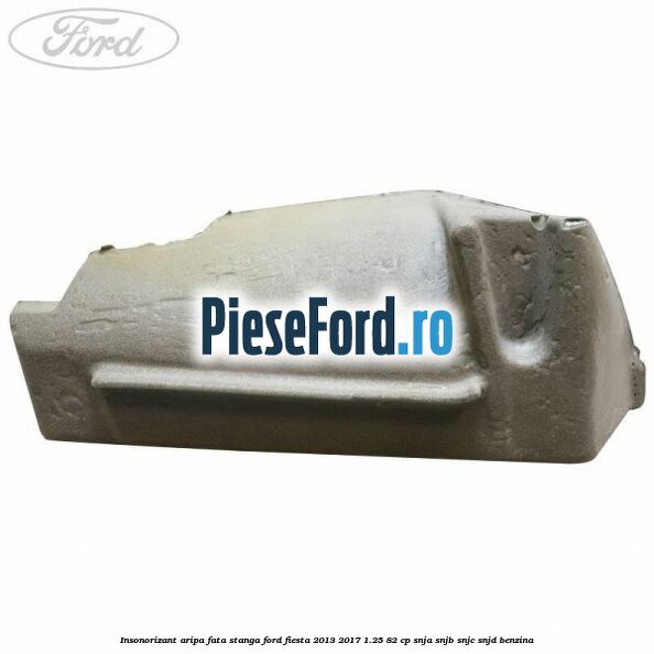 Insonorizant aripa fata stanga Ford Fiesta 2013-2017 1.25 82 cp SNJA, SNJB, SNJC, SNJD benzina