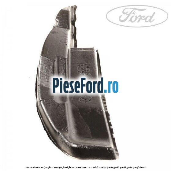 Insonorizant aripa fata stanga Ford Focus 2008-2011 1.6 TDCi 109 cp G8DA, G8DB, G8DD, G8DE, G8DF diesel
