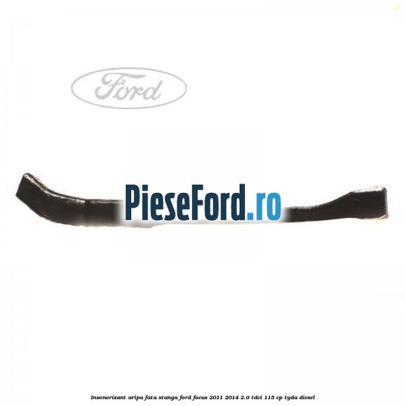 Insonorizant aripa fata stanga Ford Focus 2011-2014 2.0 TDCi 115 cp TYDA diesel