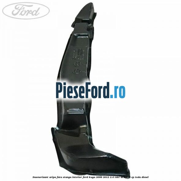 Insonorizant aripa fata stanga interior Ford Kuga 2008-2012 2.0 TDCI 4x4 163 cp TXDA diesel