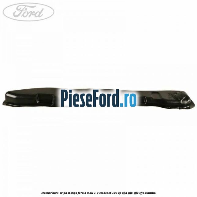 Insonorizant aripa stanga Ford B-Max 1.0 EcoBoost 100 cp SFJA, SFJB, SFJC, SFJD benzina