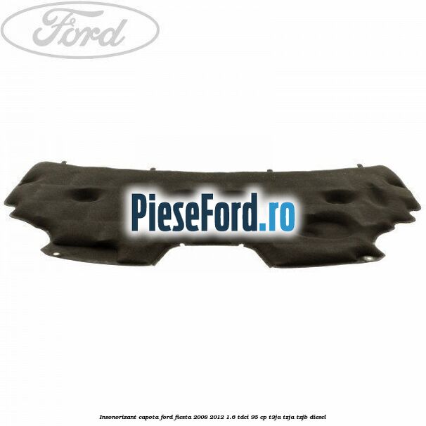Insonorizant capota Ford Fiesta 2008-2012 1.6 TDCi 95 cp