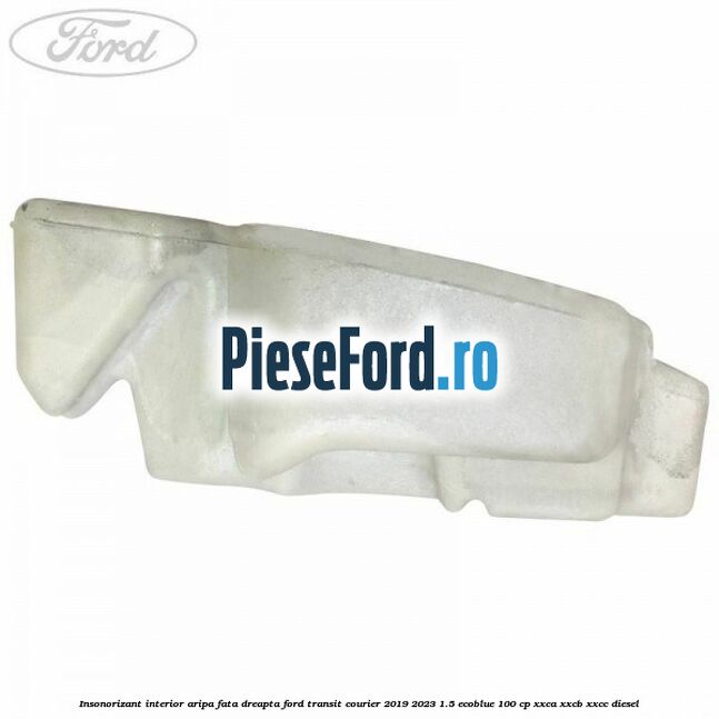 Insonorizant interior aripa fata dreapta Ford Transit Courier 2019-2023 1.5 EcoBlue 100 cp XXCA, XXCB, XXCC diesel