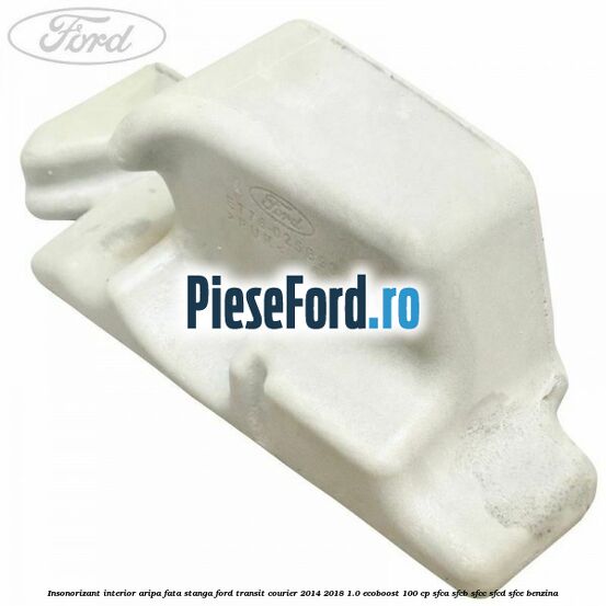 Insonorizant interior aripa fata stanga Ford Transit Courier 2014-2018 1.0 EcoBoost 100 cp SFCA, SFCB, SFCC, SFCD, SFCE benzina