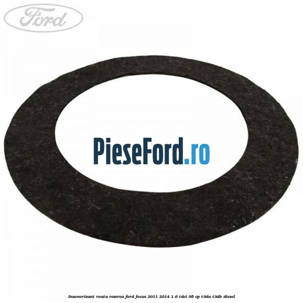 Insonorizant roata rezerva Ford Focus 2011-2014 1.6 TDCi 95 cp T3DA, T3DB diesel