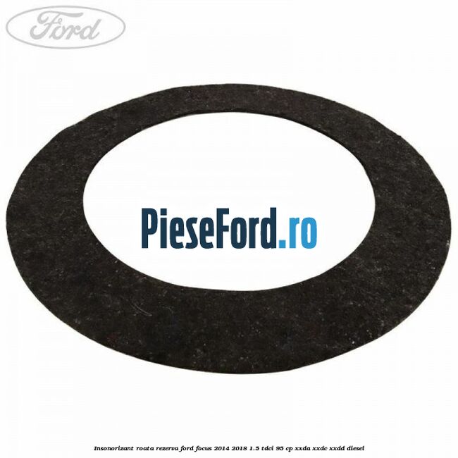 Insonorizant roata rezerva Ford Focus 2014-2018 1.5 TDCi 95 cp XXDA, XXDC, XXDD diesel
