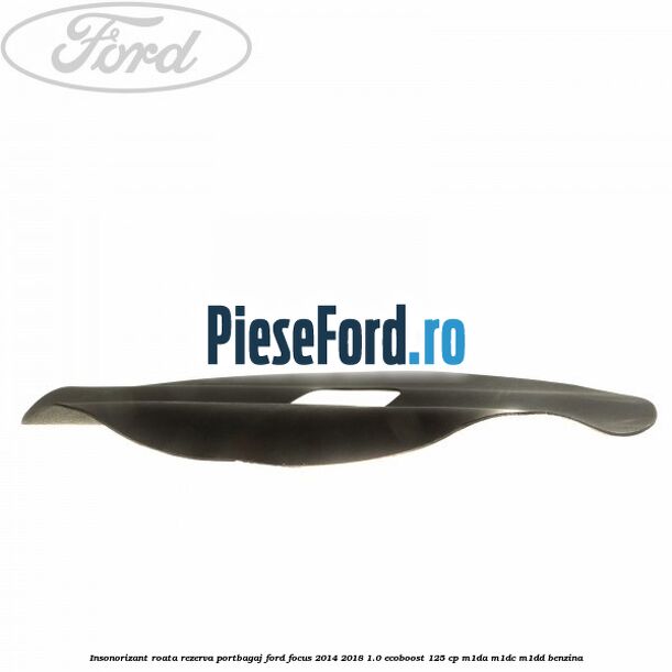 Insonorizant roata rezerva portbagaj Ford Focus 2014-2018 1.0 EcoBoost 125 cp M1DA, M1DC, M1DD benzina