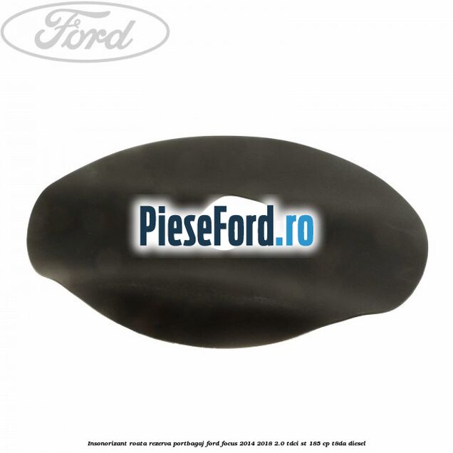 Insonorizant roata rezerva portbagaj Ford Focus 2014-2018 2.0 TDCi ST 185 cp T8DA diesel
