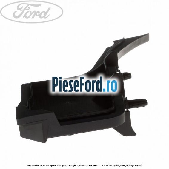 Insonorizant sunet spate dreapta 5 usi Ford Fiesta 2008-2012 1.6 TDCi 90 cp HHJC, HHJD, HHJE diesel