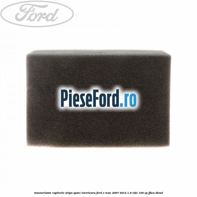 Insonorizant tapiterie aripa spate interioara Ford S-Max 2007-2014 1.8 TDCi 100 cp FFWA diesel