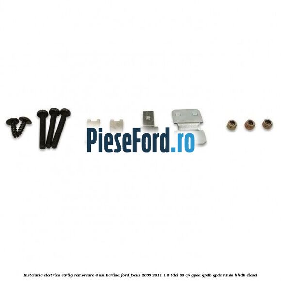 Instalatie electrica carlig remorcare 4 usi berlina Ford Focus 2008-2011 1.6 TDCi 90 cp Instalatie electrica carlig remorcare 4 usi berlina Ford Focus 2008-2011 1.6 TDCi 90 cp GPDA, GPDB, GPDC, HHDA, HHDB diesel