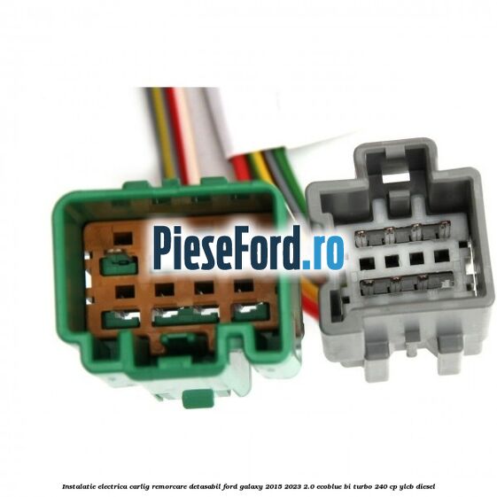 Instalatie electrica carlig remorcare detasabil Ford Galaxy 2015-2023 2.0 EcoBlue Bi-Turbo 240 cp YLCB diesel