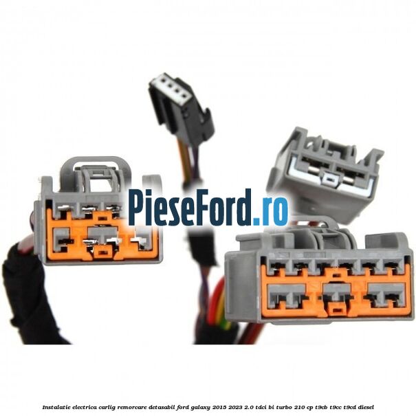 Instalatie electrica carlig remorcare detasabil Ford Galaxy 2015-2023 2.0 TDCi BI-Turbo 210 cp Instalatie electrica carlig remorcare detasabil Ford Galaxy 2015-2023 2.0 TDCi BI-Turbo 210 cp T9CB, T9CC, T9CD diesel