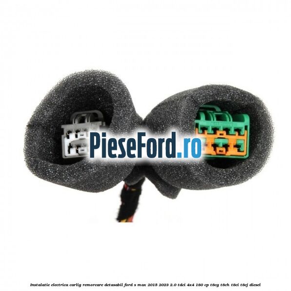 Instalatie electrica carlig remorcare detasabil Ford S-Max 2015-2023 2.0 TDCi 4x4 180 cp T8CG, T8CH, T8CI, T8CJ diesel