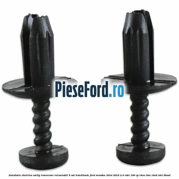 Instalatie electrica carlig remorcare retractabil 5 usi hatchback Ford Mondeo 2014-2018 2.0 TDCi 180 cp T8CA, T8CC, T8CD, T8CL diesel