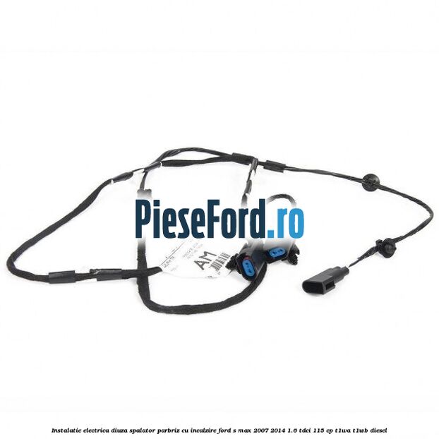 Instalatie electrica diuza spalator parbriz cu incalzire Ford S-Max 2007-2014 1.6 TDCi 115 cp T1WA, T1WB diesel
