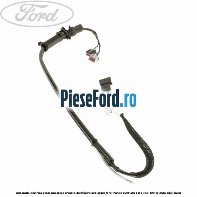 Instalatie electrica geam usa spate dreapta deschidere 256 grade Ford Transit 2006-2014 2.4 TDCi 100 cp PHFA, PHFC diesel