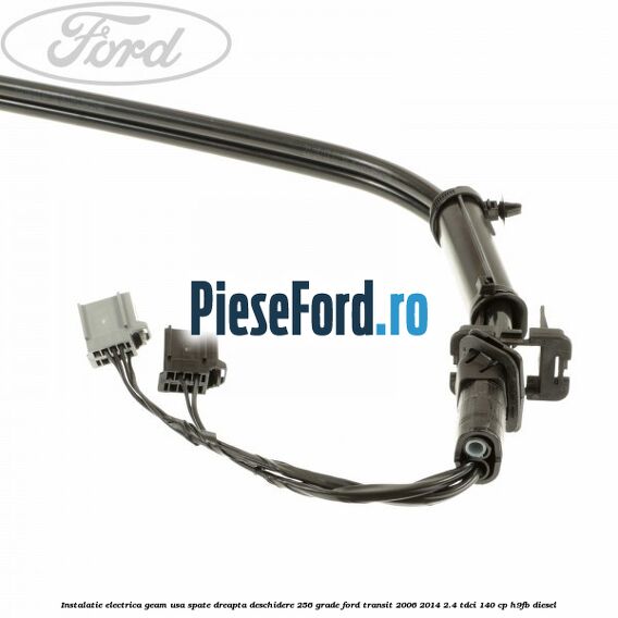 Instalatie electrica geam usa spate dreapta deschidere 256 grade Ford Transit 2006-2014 2.4 TDCi 140 cp H9FB diesel