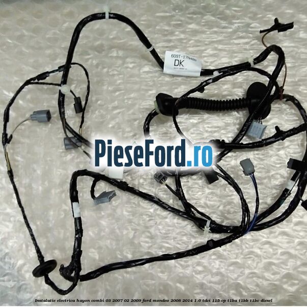 Instalatie electrica hayon combi 03/2007-02/2009 Ford Mondeo 2008-2014 1.6 TDCi 115 cp T1BA, T1BB, T1BC diesel