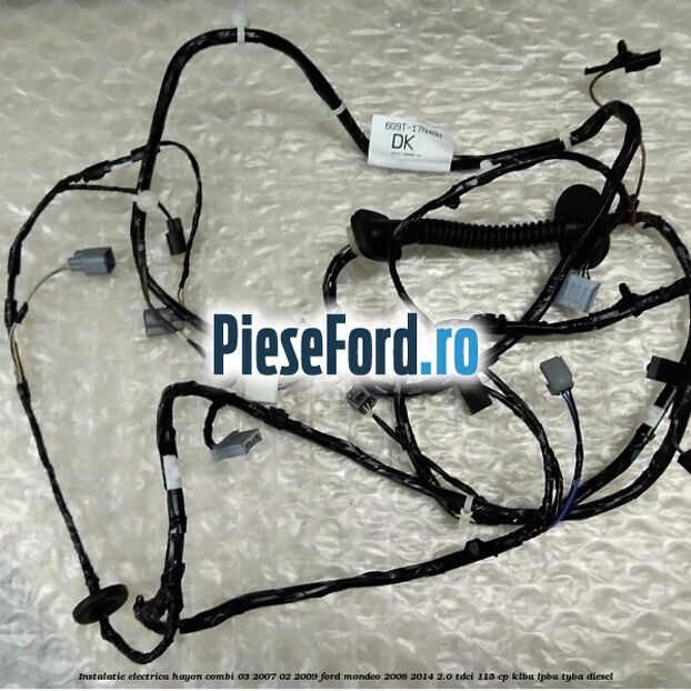 Instalatie electrica hayon combi 03/2007-02/2009 Ford Mondeo 2008-2014 2.0 TDCi 115 cp KLBA, LPBA, TYBA diesel