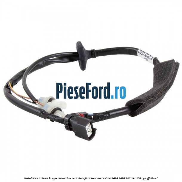 Instalatie electrica lampa numar inmatriculare Ford Tourneo Custom 2014-2018 2.2 TDCi 155 cp CVFF diesel